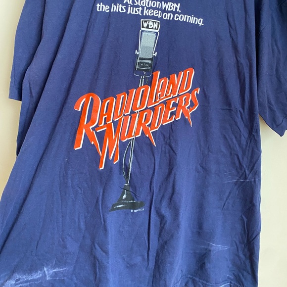 Vintage vintage 1994 Radioland murders movie promo tee - Picture 2 of 5